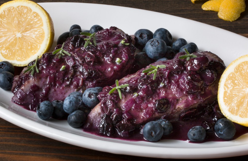 Blueberry lemon and lavender chicken breasts hr-9409