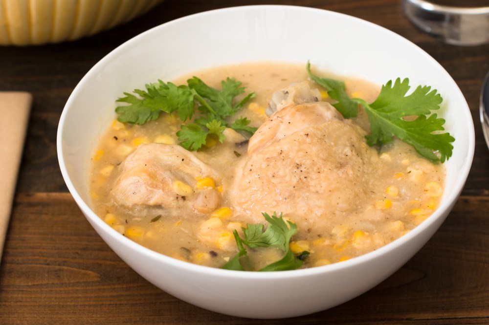 Chicken and sweet corn soup hr-9143