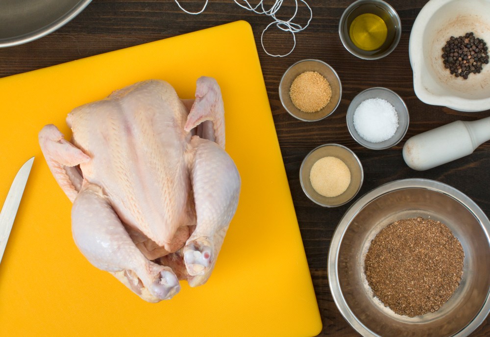 Miz for roasted chicken with dried lemon and pepper wet rub hr-9205