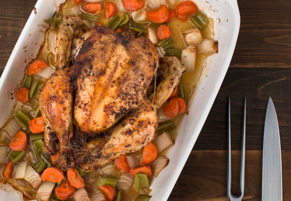 Roast dried lemon and pepper chicken hr-9240